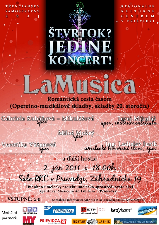 ŠJK - LaMusica - plagát